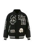 SAINT MXXXXXX x Bounty Hunter appliqué bomber jacket