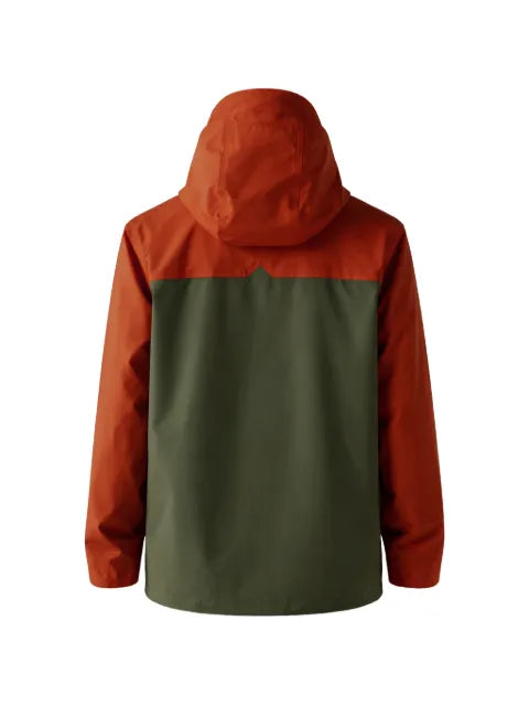 Hunter Originals colour-block zip-up hooded jacket