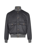 Brunello Cucinelli button-up bomber jacket