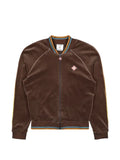 Casablanca Velour logo-patch velour jacket