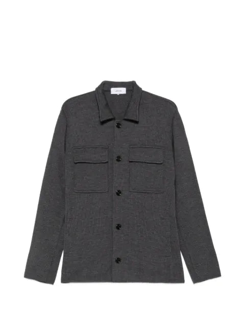 Lardini flap-pocket button-up cardigan