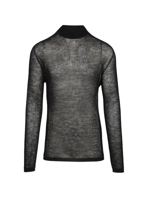 Rick Owens ribbed-knit cashmere sweater