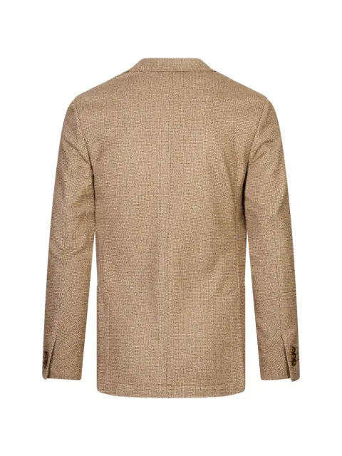 Canali notch-lapel single-breasted blazer