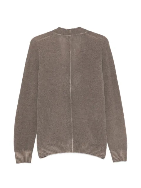 AROVESCIO button-up knitted cardigan