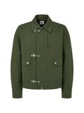 TOMBOY lobster-clasp button-detail jacket