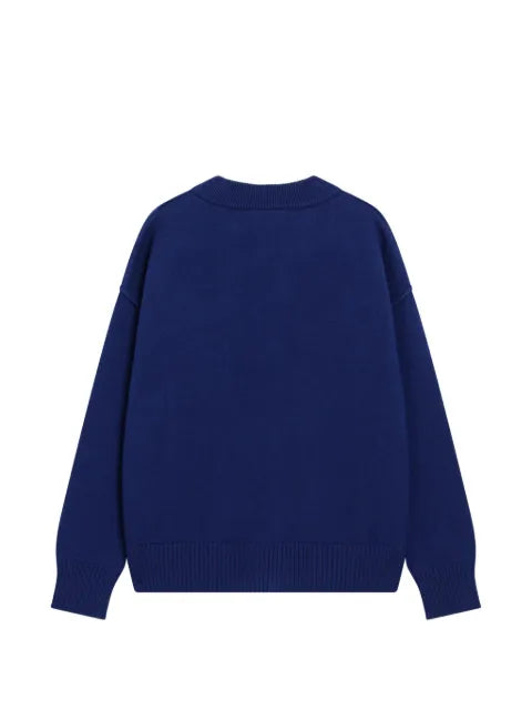 AMI Paris Ami de Coeur V-neck cardigan