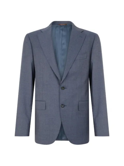 Canali single-breasted wool jacket