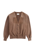 Maison Margiela V-neck fleece cardigan