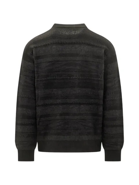 Laneus crew-neck striped sweater