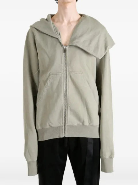 Rick Owens DRKSHDW Mountain asymmetric zip-up hoodie