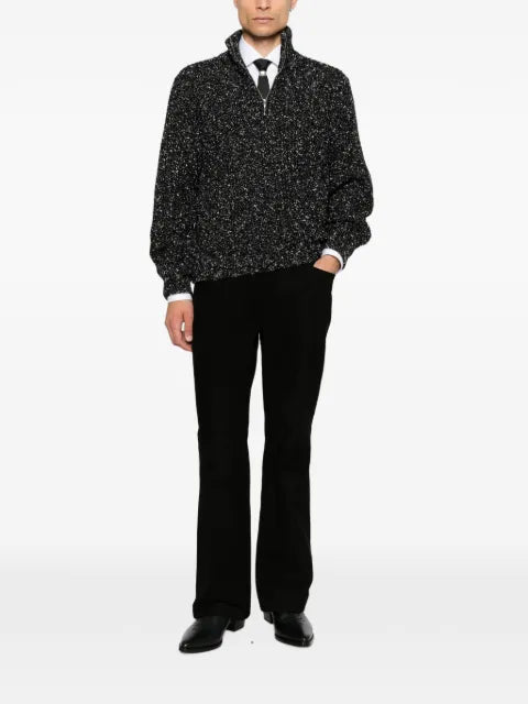 Ernest W. Baker quarter-zip sweater
