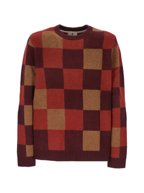ANERKJENDT check-pattern sweater