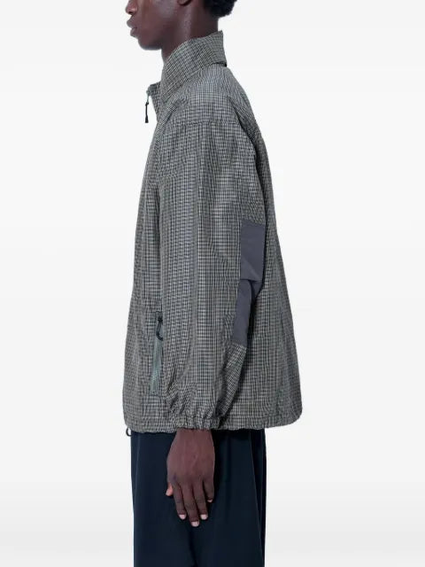 Comme des Garçons Homme checked hooded jacket