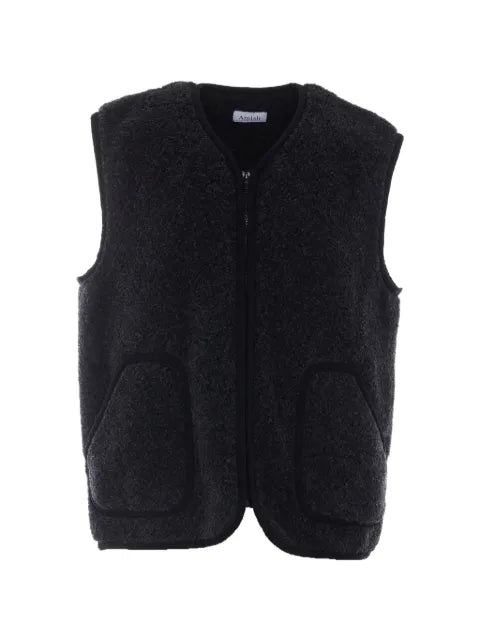 AMISH Yellostone zip-up waistcoat