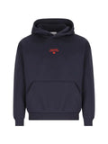 Giada Benincasa embroidered pouch-pocket hoodie