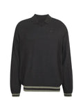 adidas mesh-knit logo-print sweater