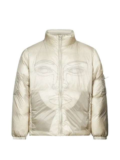 KidSuper face-print padded jacket