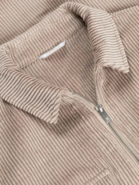 Marco Pescarolo corduroy zip-up jacket