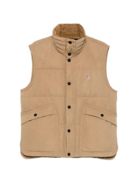 Moncler Grenoble Evans quilted high-neck gilet