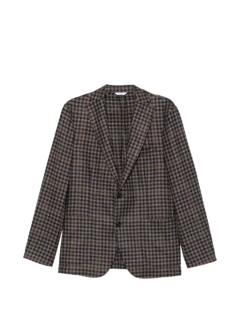 Boglioli houndstooth-pattern blazer