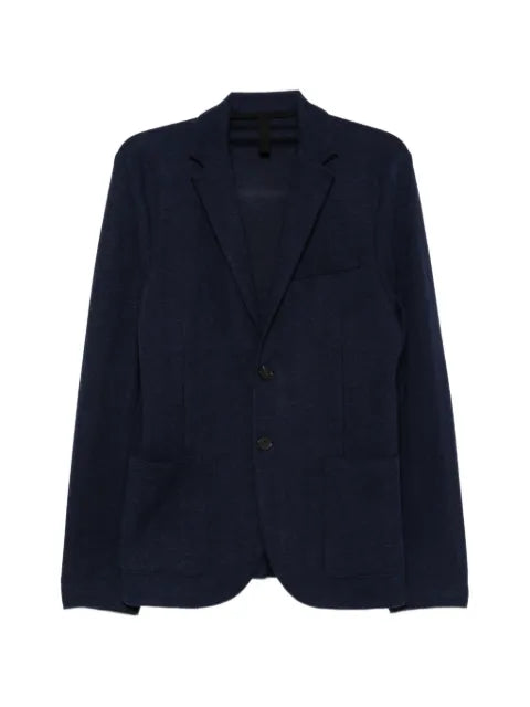 Harris Wharf London herringbone-knit blazer