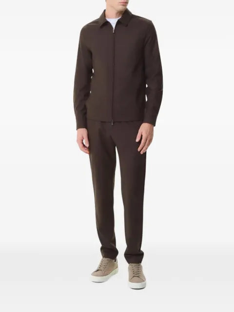 Valenza zip-up flannel sweater