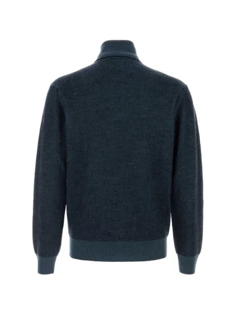 Brioni ribbed-knit roll-neck sweater