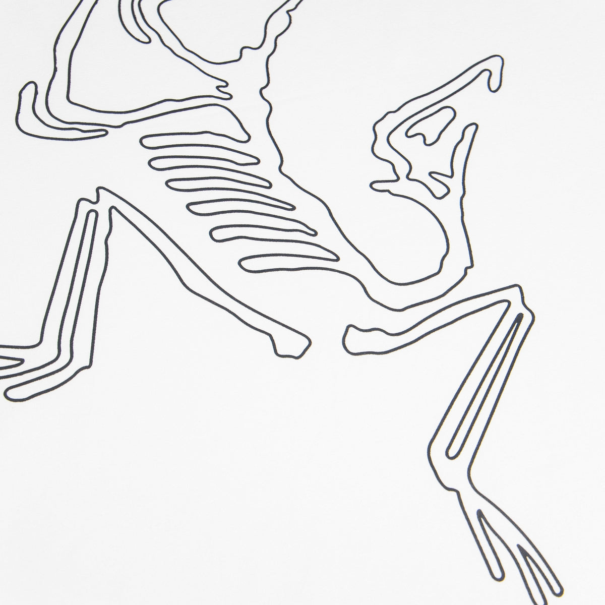 Arc'teryx Front Logo & Back Skeleton Bird Line-Art Unisex T-Shirt