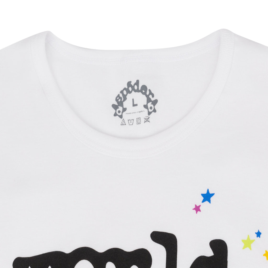 White Worldwide Baby T-Shirt