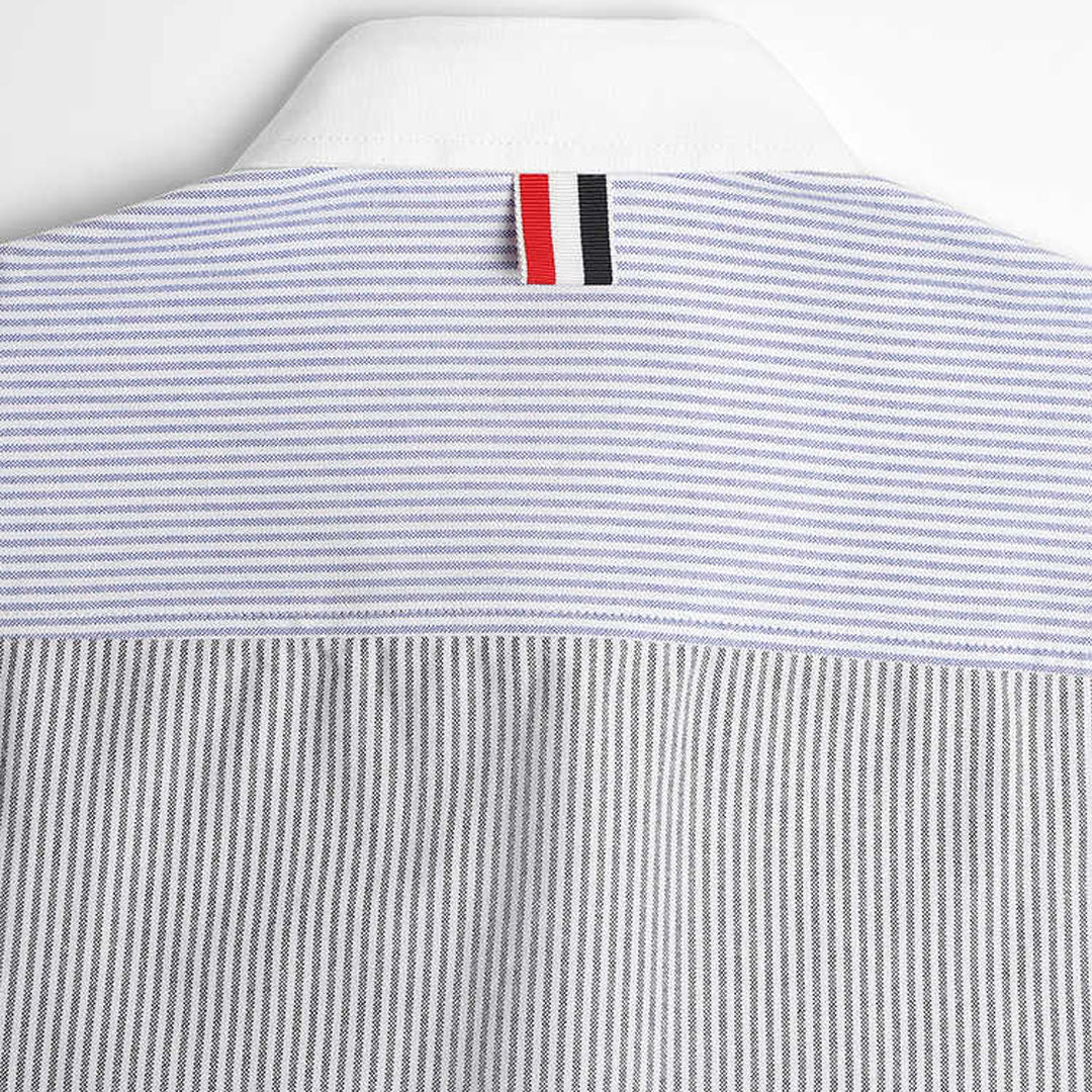 Men's Blue striped shirt | Thom Browne