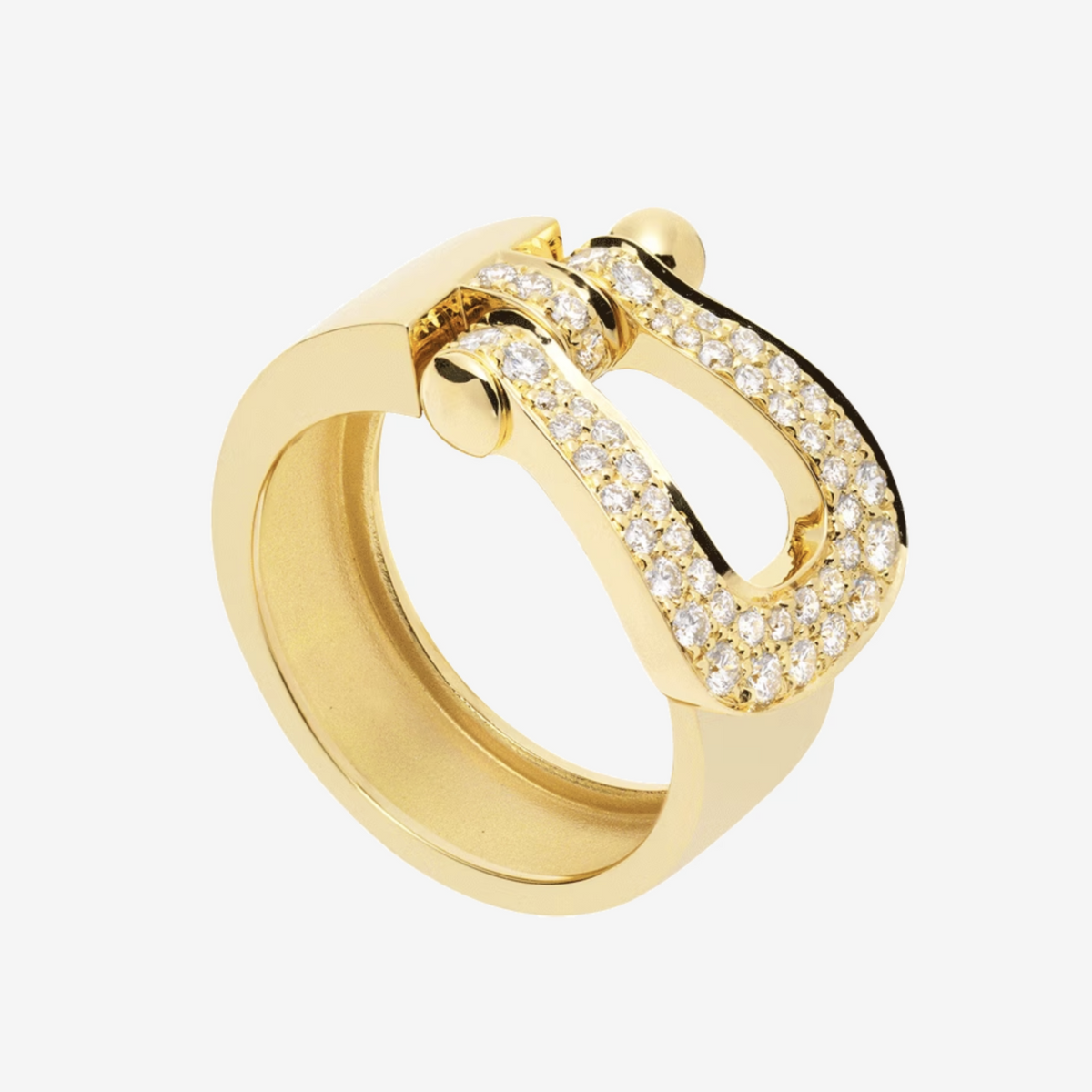 FRED FORCE 10 FULL DIAMOND RING LARGE MODEL