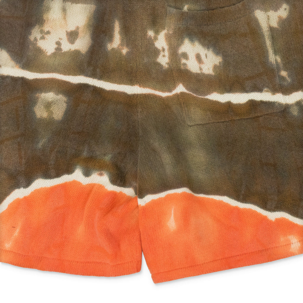 Brown / Orange Tie Dye Shorts