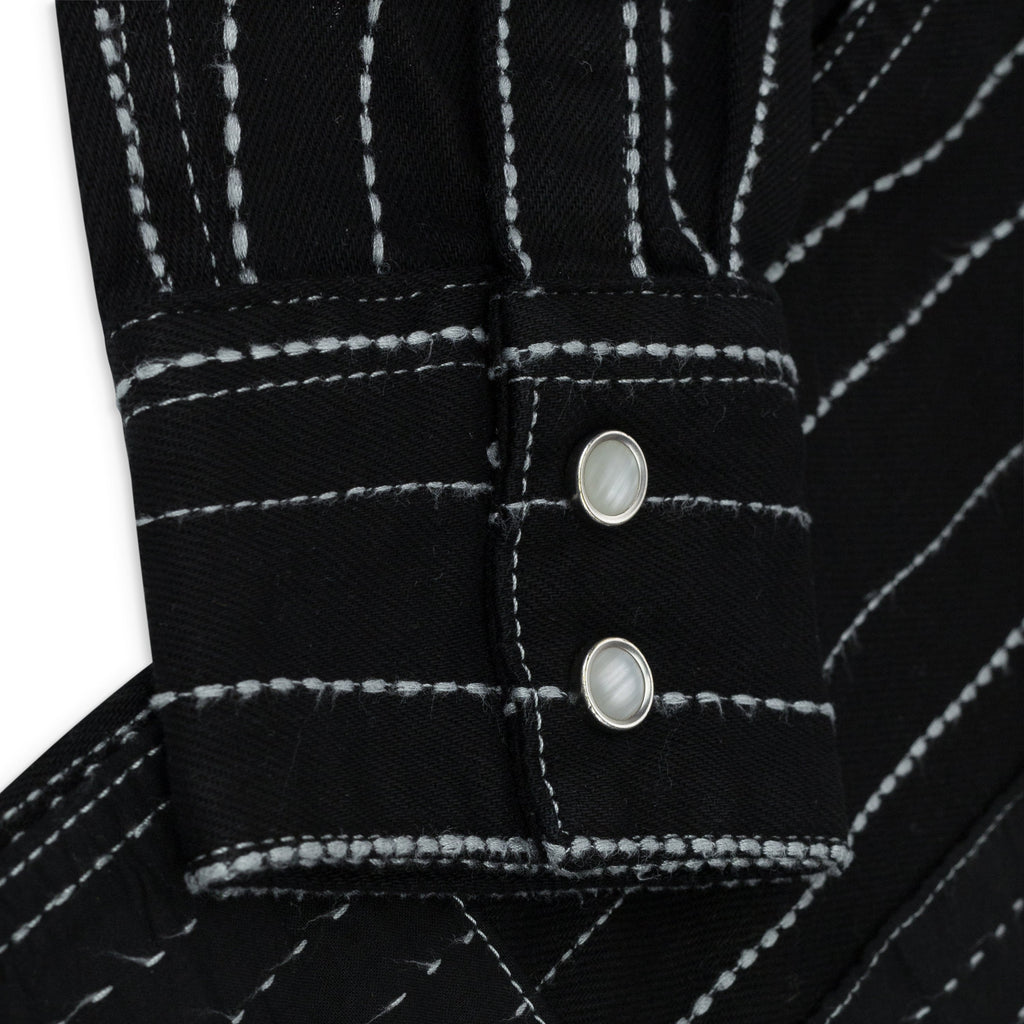 Black Levi's Overdyed Western Button-Up