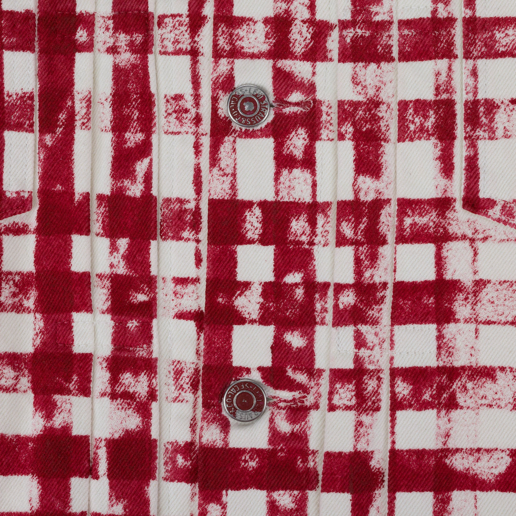 Red Kiss My Grits Picnic Type-2 Jacket