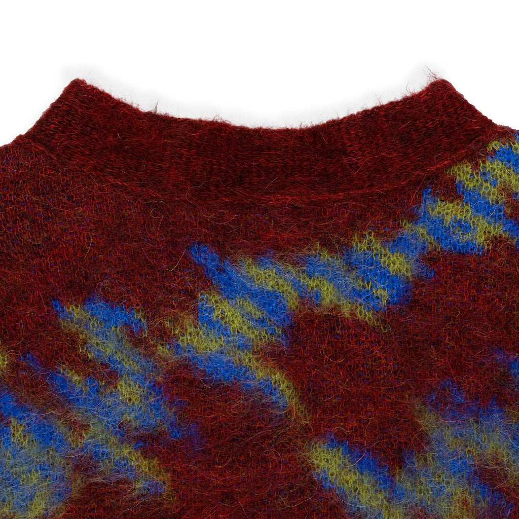 Red Ongoye Cardigan
