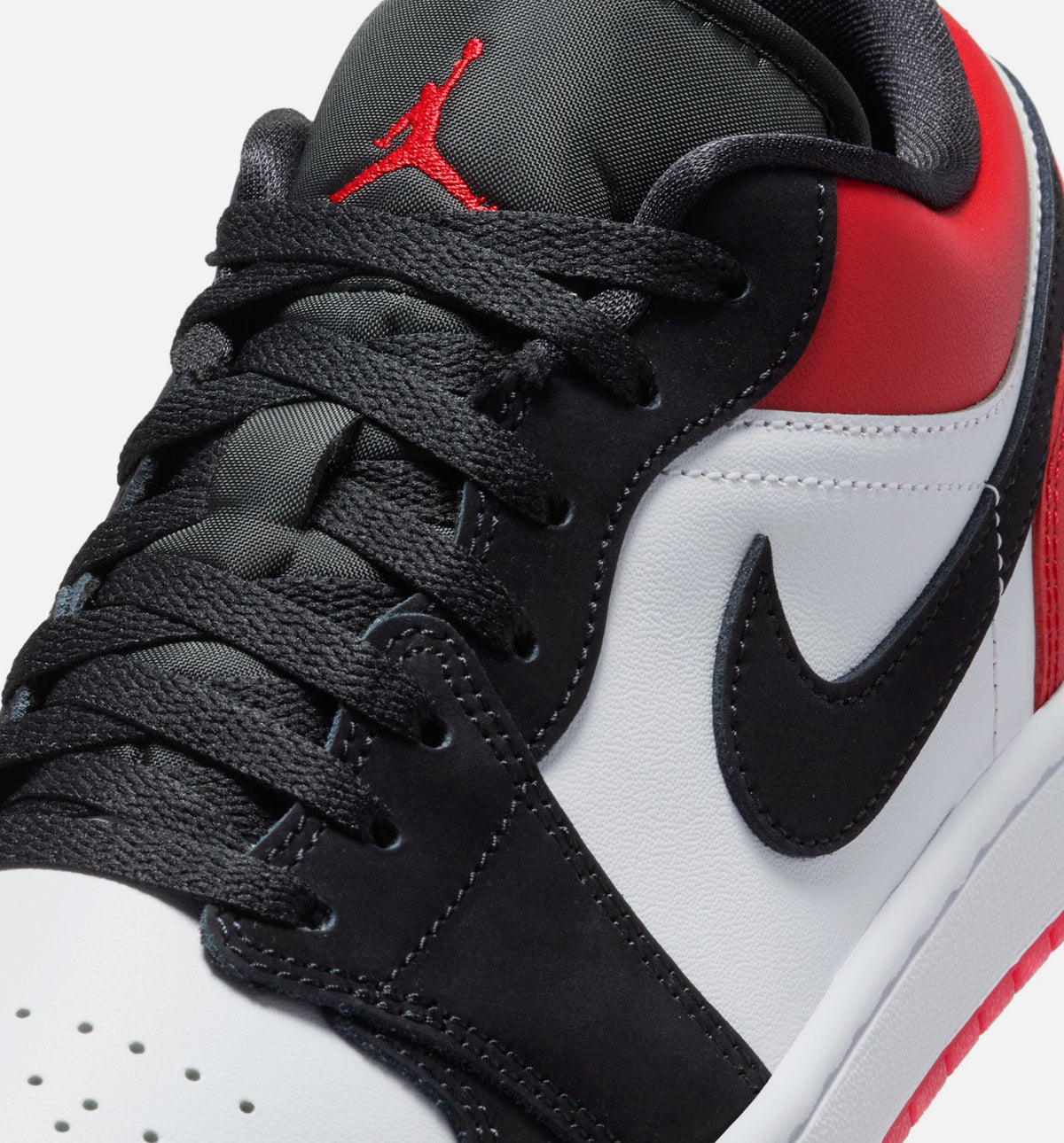 Air Jordan 1 Low SE Men's Sneakers - White / University Red / Black