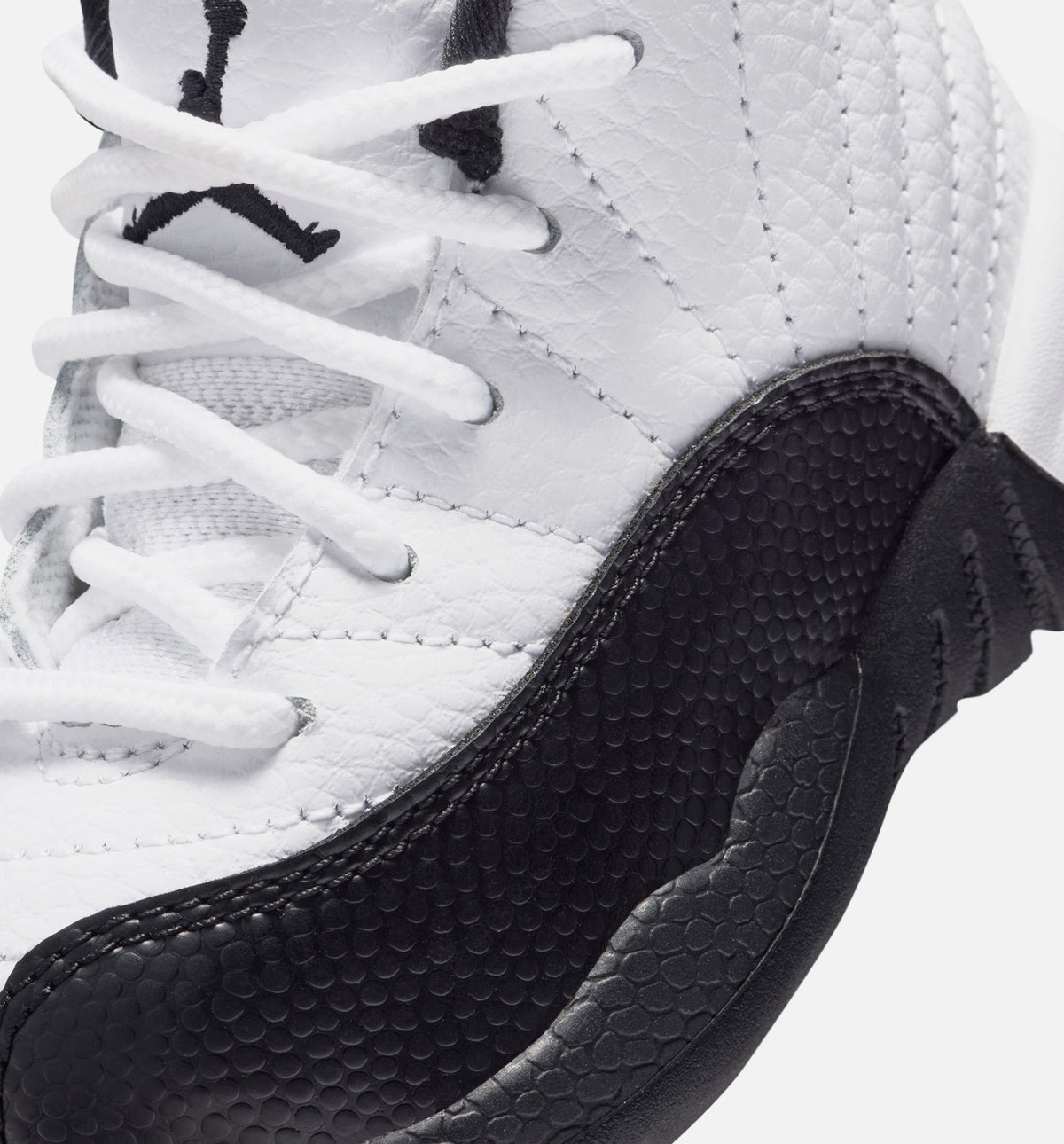 Air Jordan 12 Retro Taxi Infant/Toddler Lifestyle Shoes - White/Black/Taxi