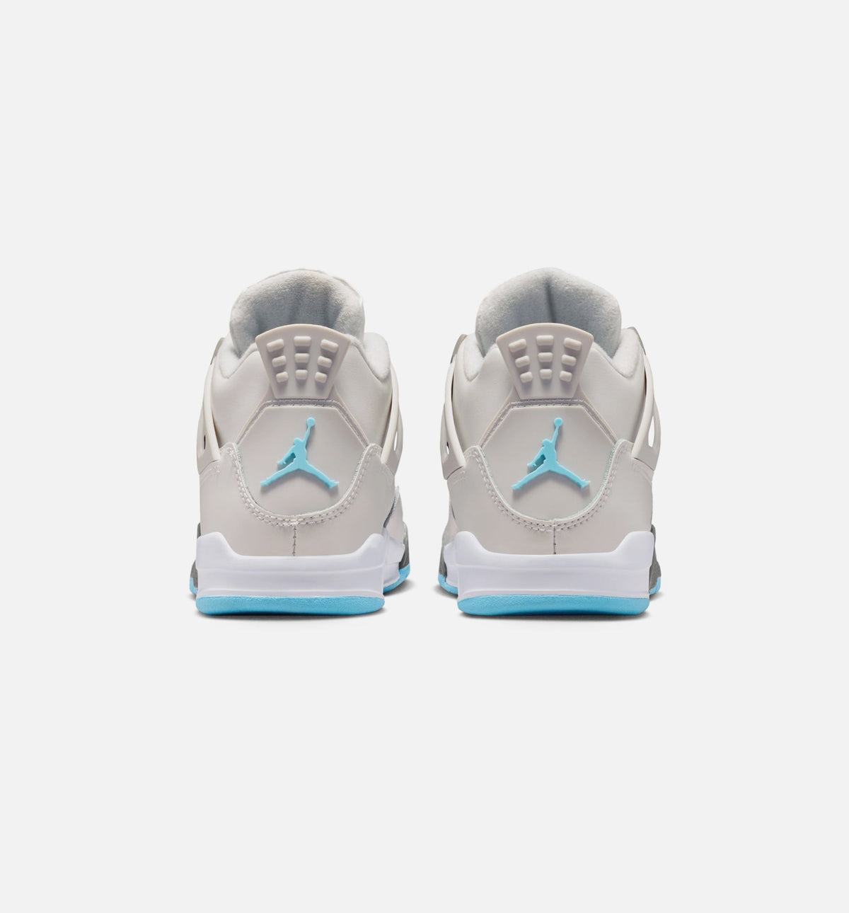 Air Jordan 4 Retro Blue Chill | Preschool Lifestyle Shoe | Photon Dust/Blue Chill/Flat Pewter/White/Blue Tint
