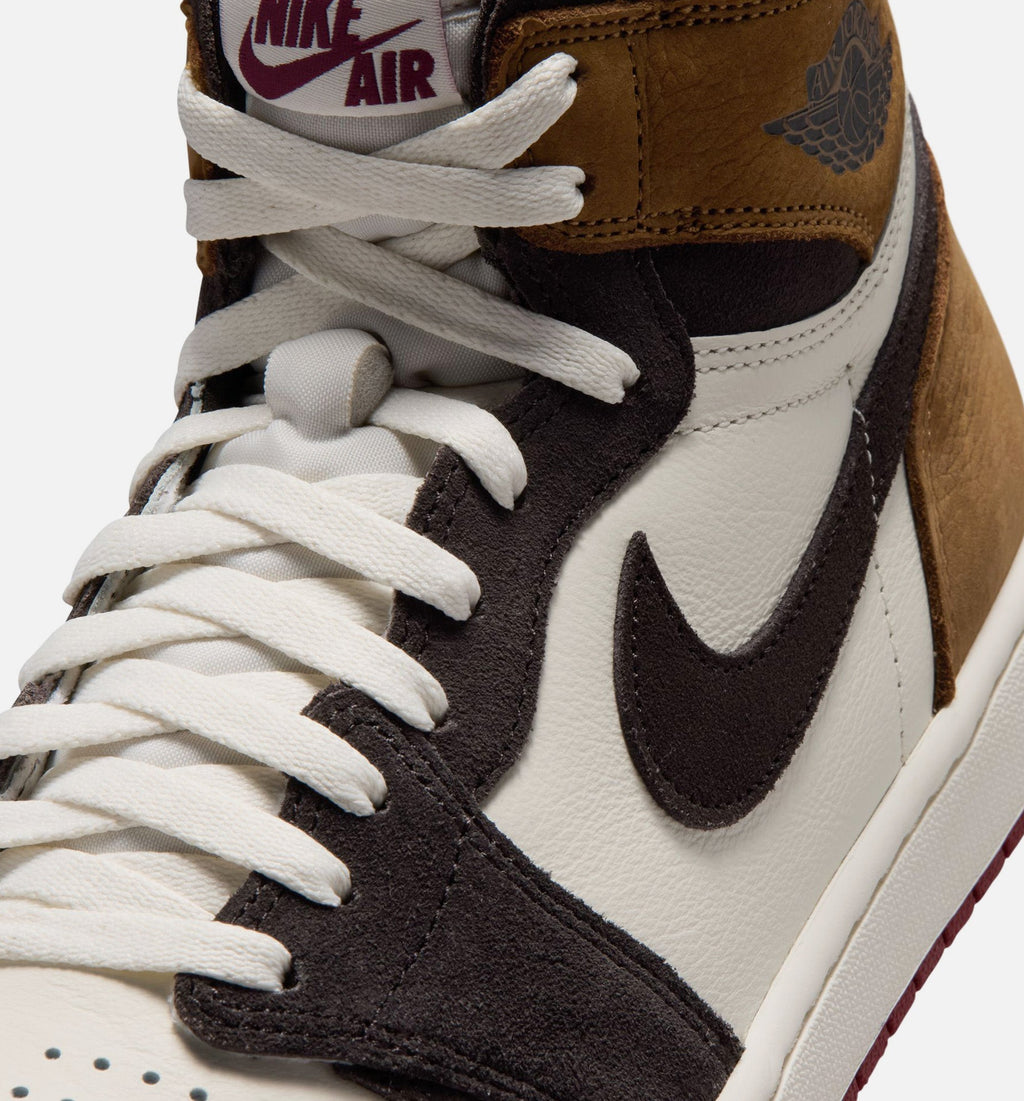 Air Jordan 1 Retro High OG "Love Letter" Men's Shoe – Shadow Brown/Team Red/Light British Tan