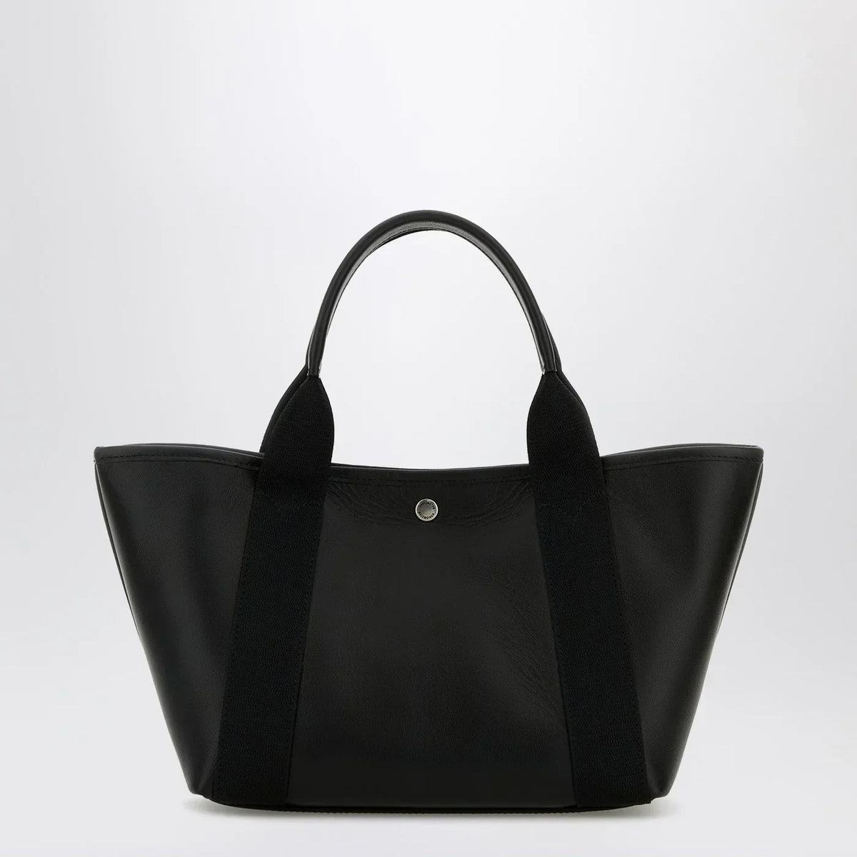Balenciaga - Biarritz shopping bag in black leather
