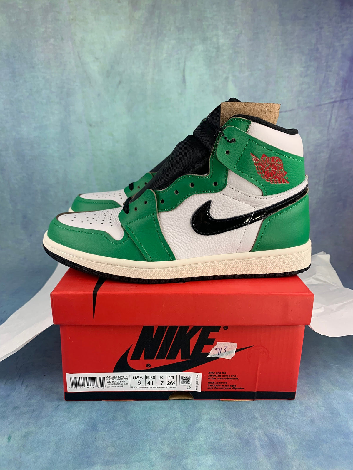 Air Jordan 1 High Heineken Unisex Sneakers