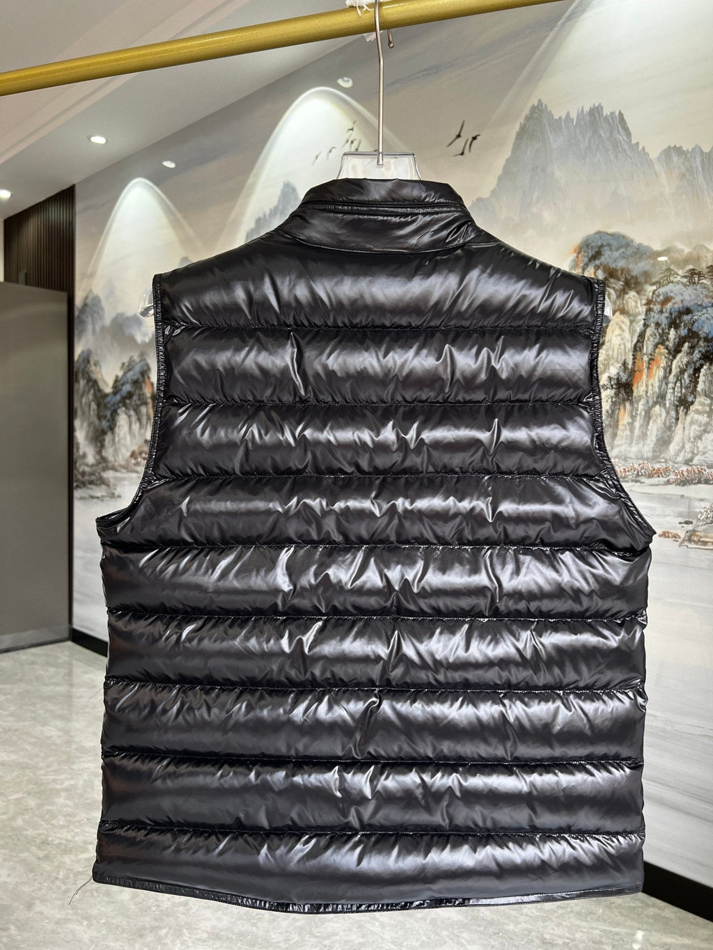 Canada Goose Gunmetal Grey Glossy Down Jacket