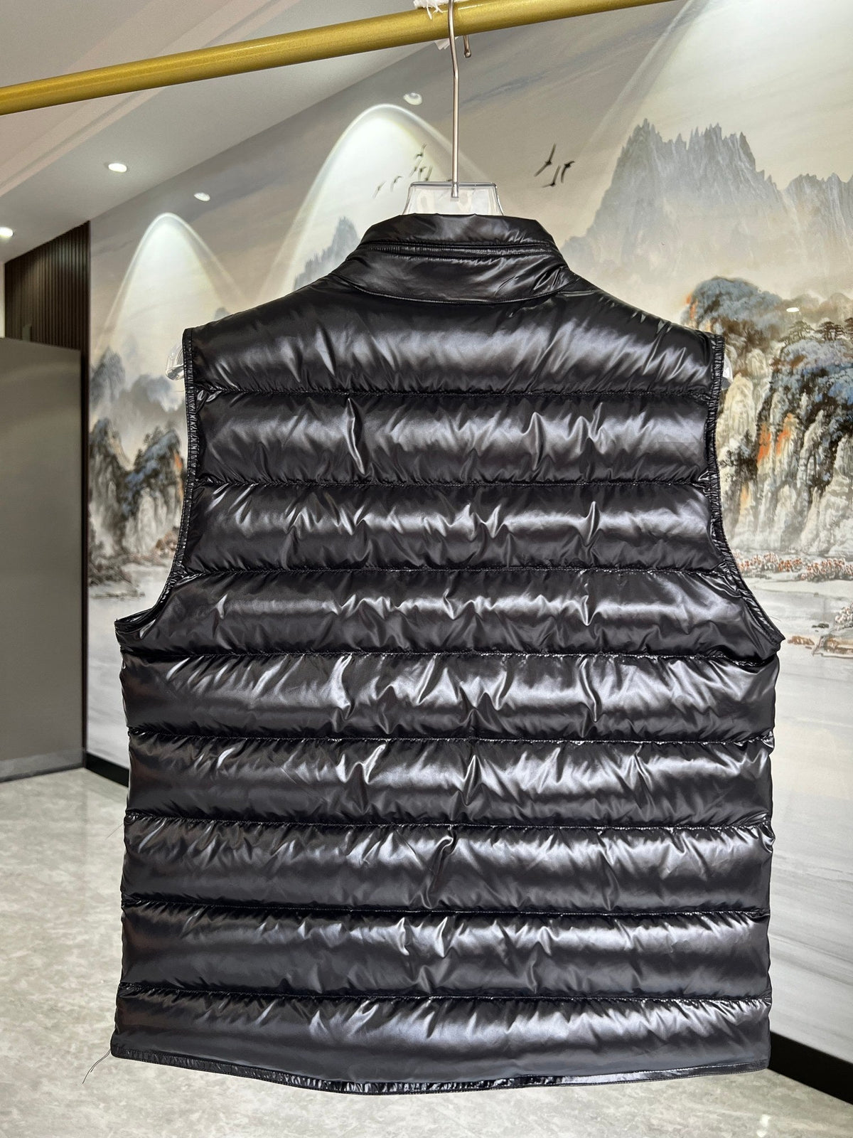 Canada Goose Gunmetal Grey Glossy Down Jacket