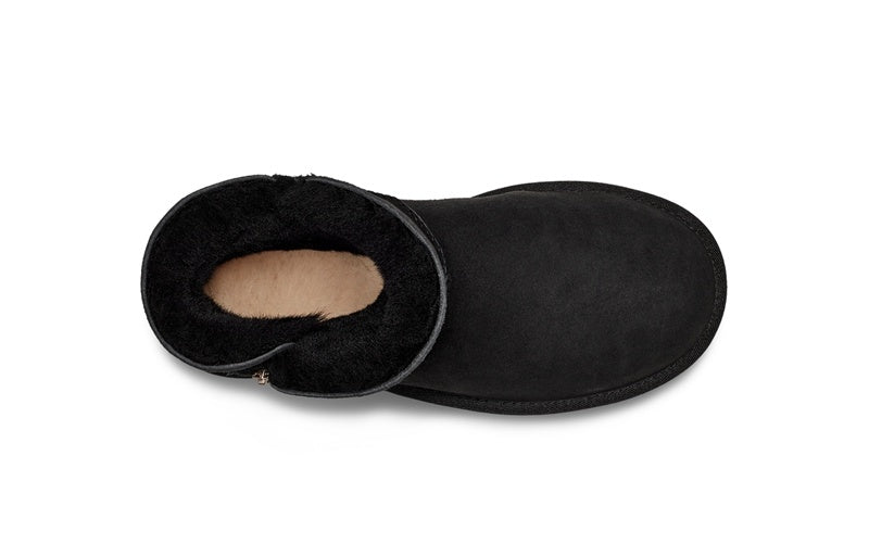 Black Side Zip Ankle Boots — New Arrival | In Stock