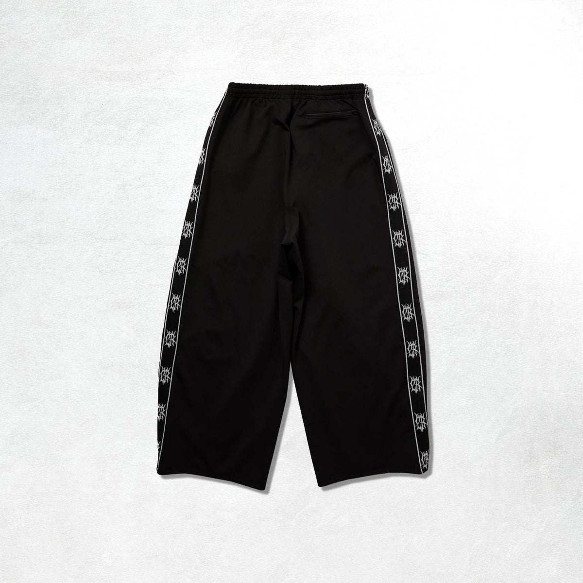 Chet Rock Lithium Wide Track Pant: Black