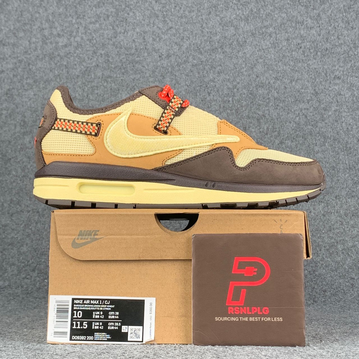 Travis Scott x Air Max 1 'Baroque Brown'