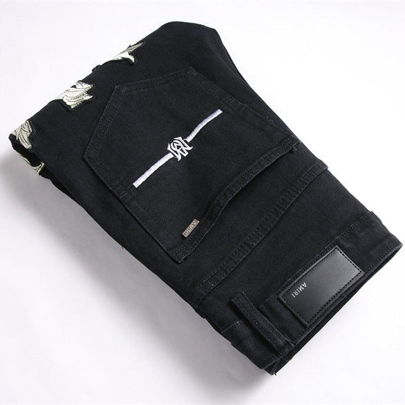 Amiri Jeans Ripped Stretch Jeans