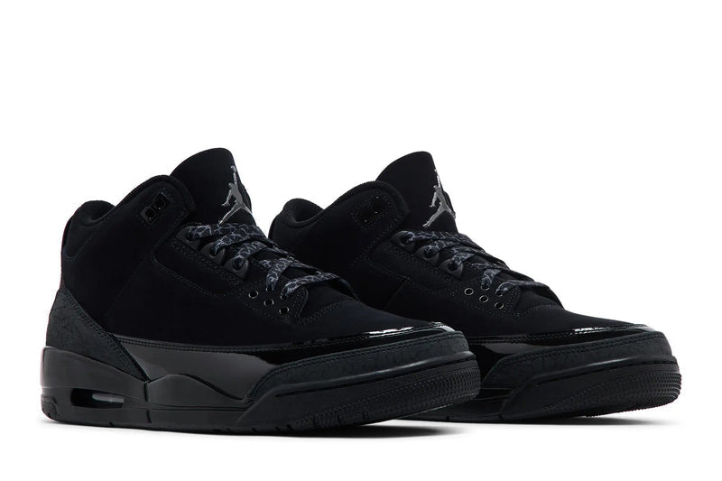 Air Jordan 3 Retro 'Black Cat' 2025 Men's & Women's Sneakers
