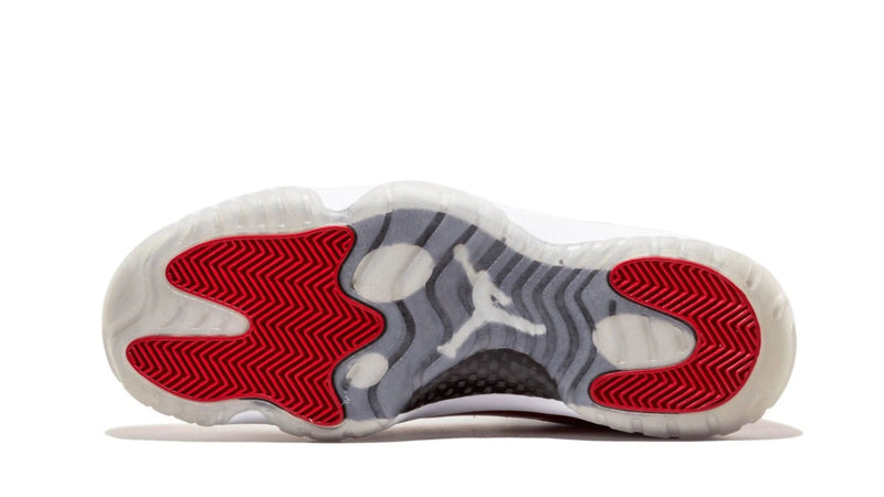 Air Jordan 11 Retro Low 'Cherry' – White & Varsity Red AJ11 Low with Patent Leather & Clean Summer Energy