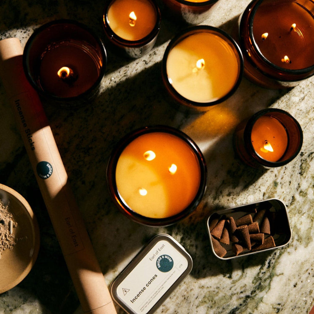 Earl of east Incense Cones: Smoke & Musk